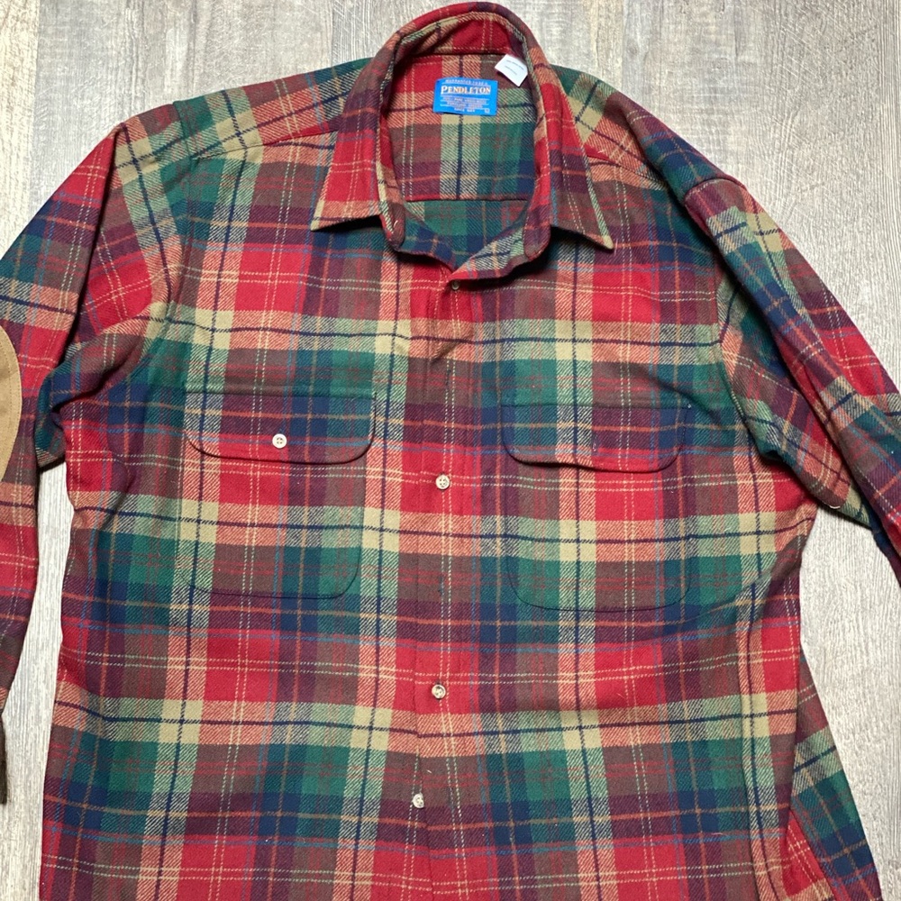 Vintage Pendleton Virgin Wool Shirt - Size L
